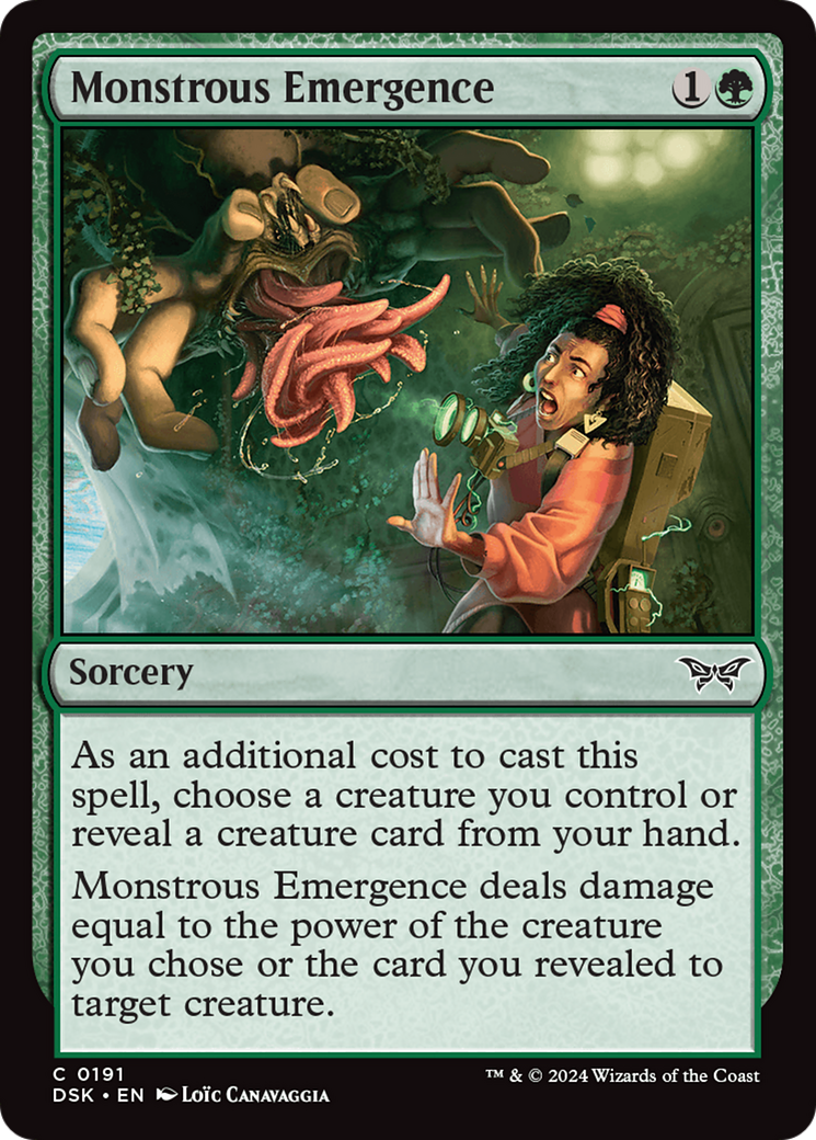 Monstrous Emergence (DSK-191) (Foil)