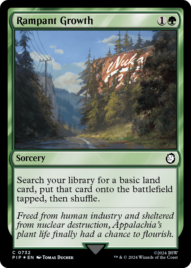 Rampant Growth (PIP-732) (Surge Foil)