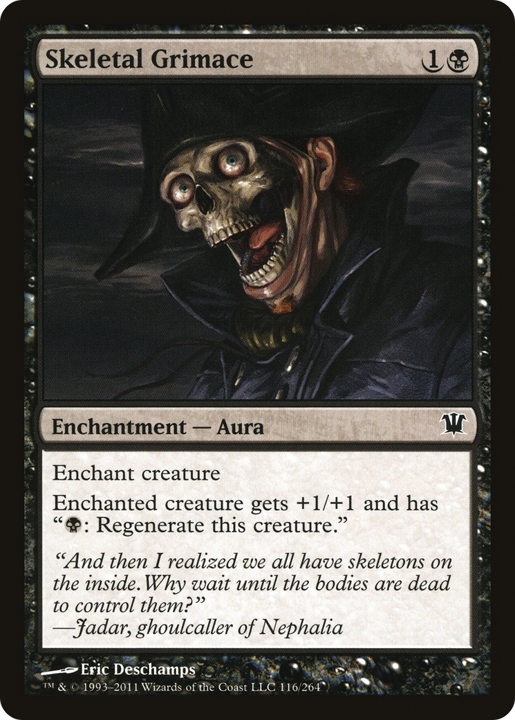Skeletal Grimace (ISD-116) (Foil)