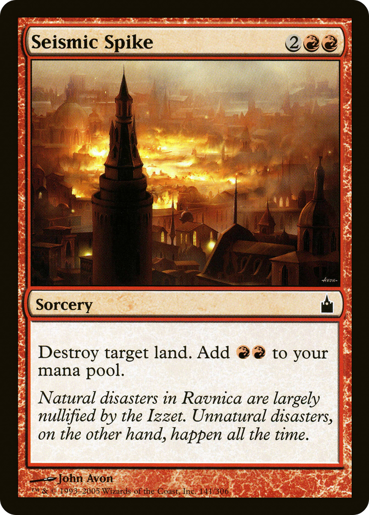 Seismic Spike (RAV-141) (Foil)