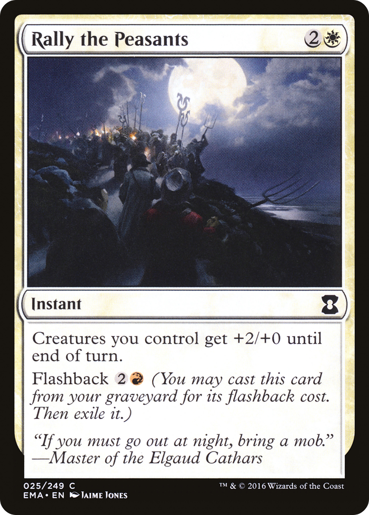 Rally the Peasants (EMA-025) (Foil)