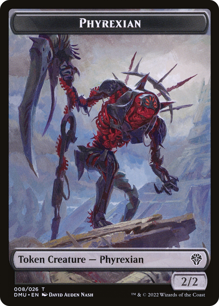 Phyrexian Token (DMU-008)
