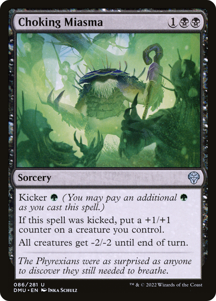 Choking Miasma (DMU-086) (Foil)
