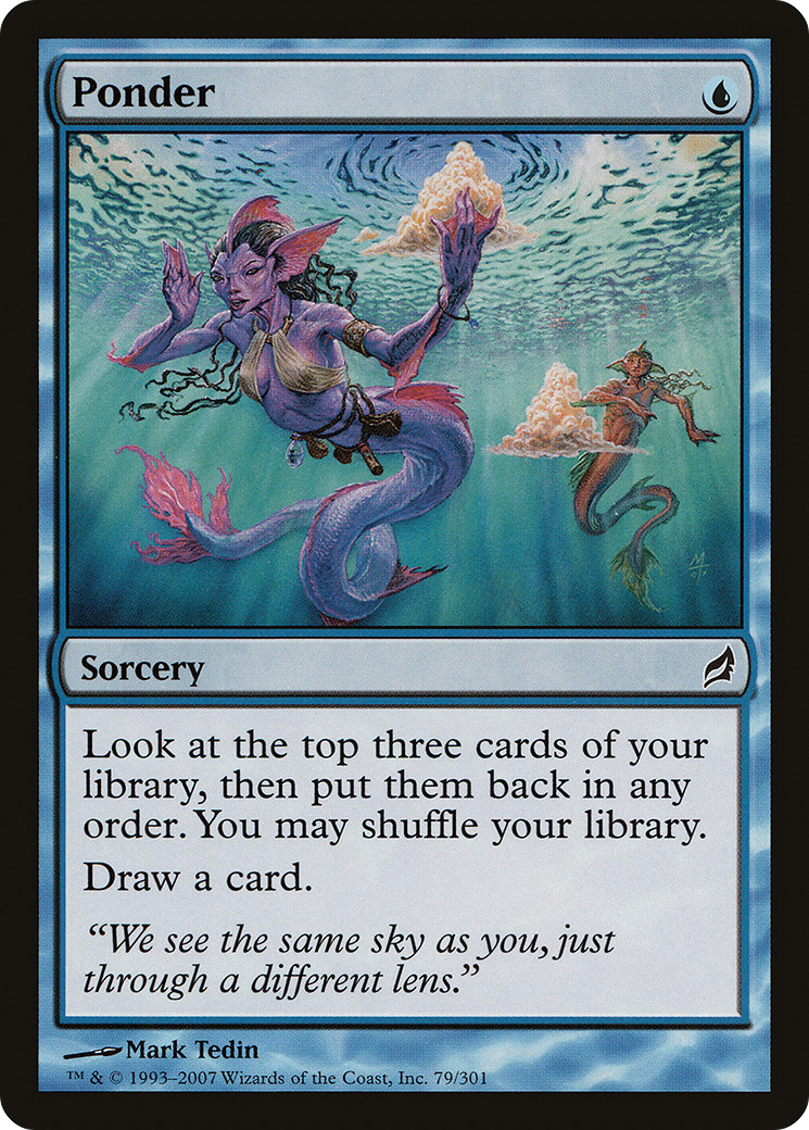 Ponder (LRW-079) (Foil)