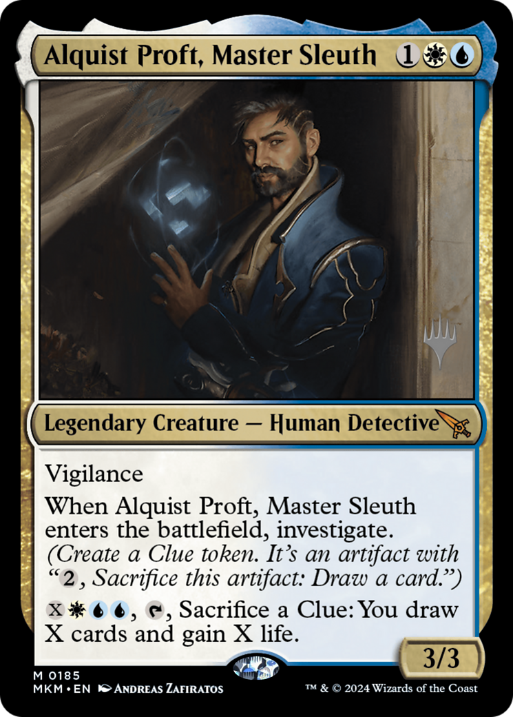 Alquist Proft, Master Sleuth (PPMKM-185P) (Foil)