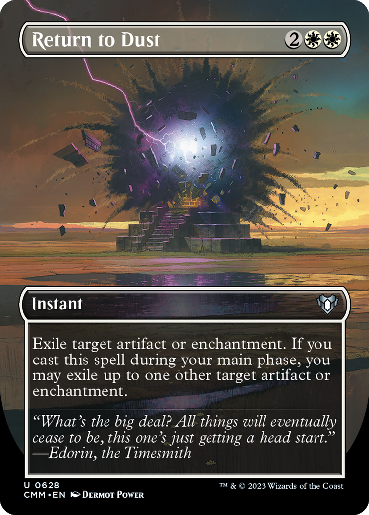 Return to Dust (CMM-628) (Borderless) (Foil)