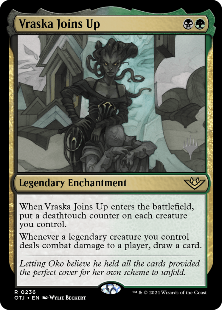 Vraska Joins Up (PPOTJ-236P) (Foil)