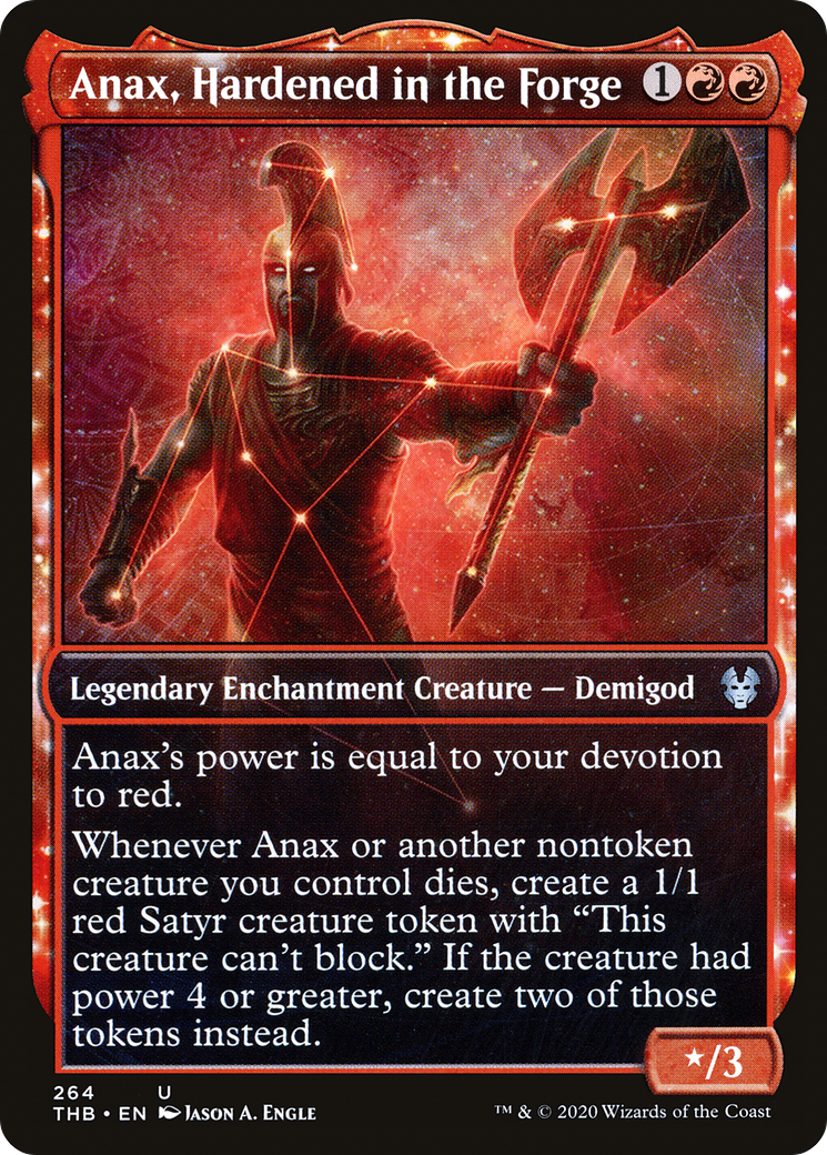 Anax, Hardened in the Forge (THB-264) (Showcase) (Foil)