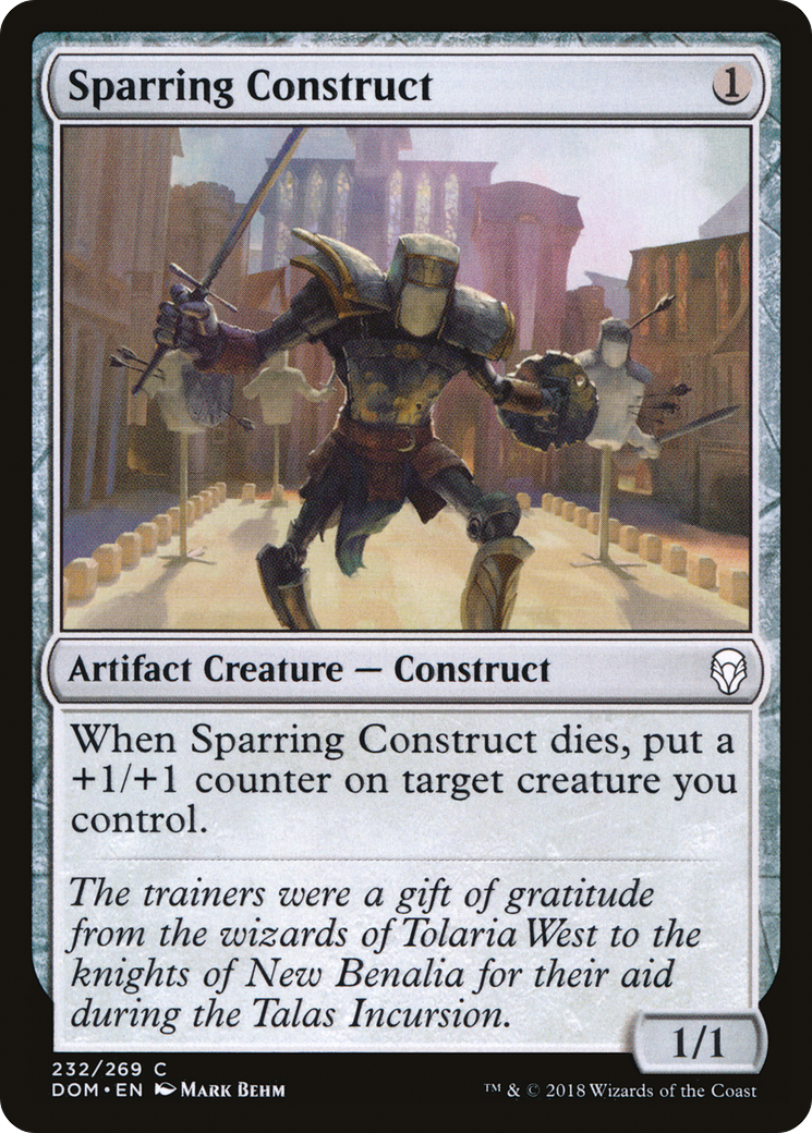 Sparring Construct (DOM-232) (Foil)