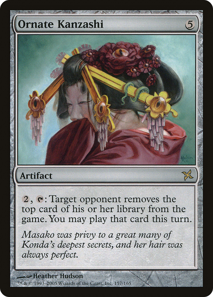 Ornate Kanzashi (BOK-157) (Foil)