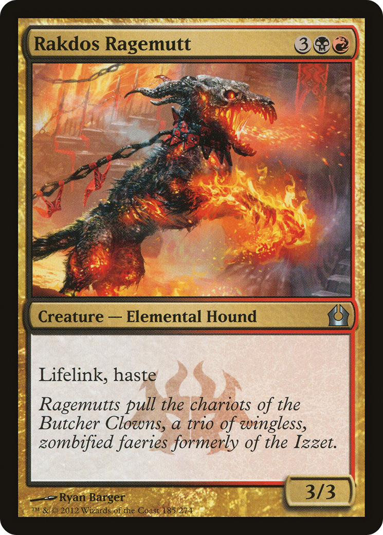 Rakdos Ragemutt (RTR-185) (Foil)