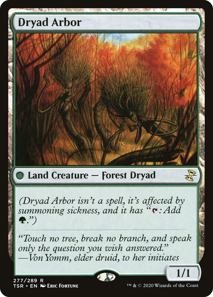 Dryad Arbor (TSR-277) (Foil)