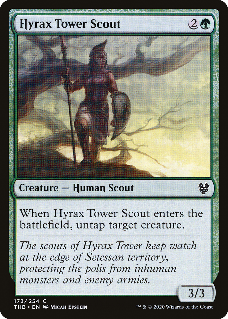 Hyrax Tower Scout (THB-173) (Foil)
