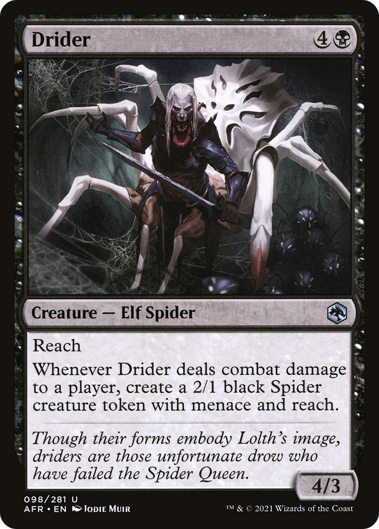 Drider (AFR-098) (Foil)