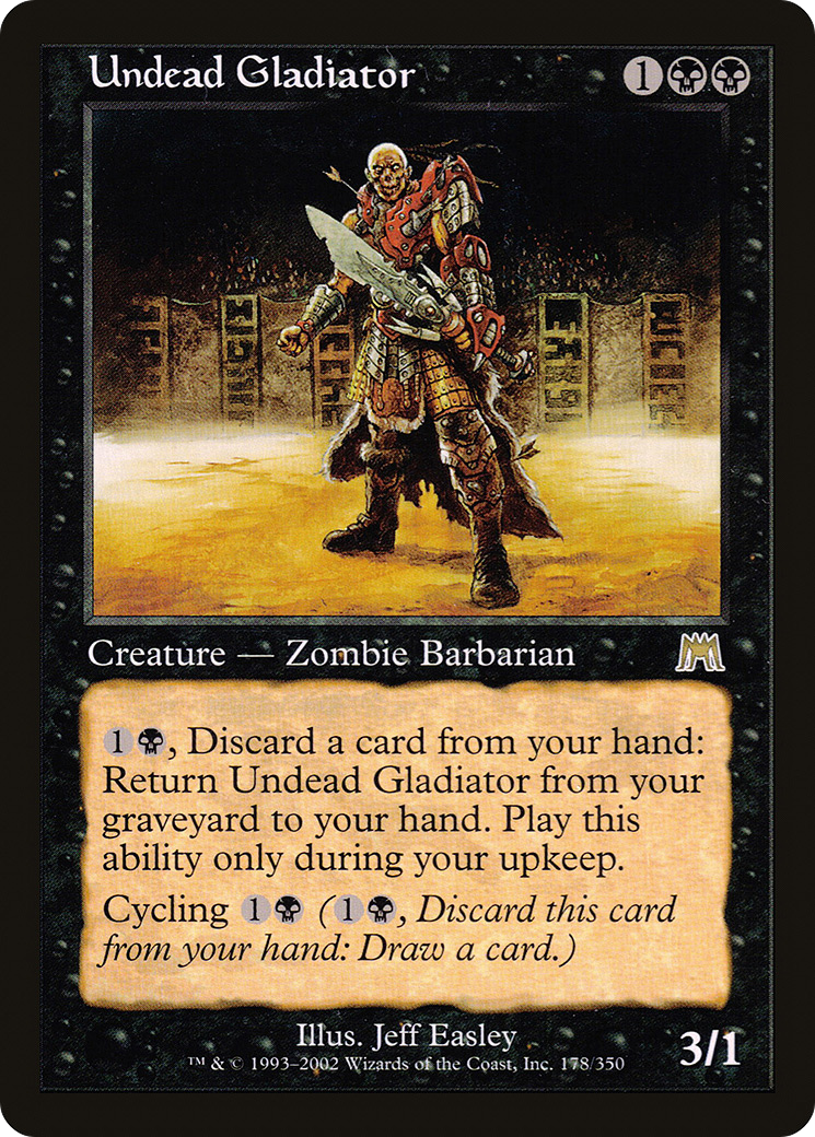 Undead Gladiator (ONS-178) (Foil)