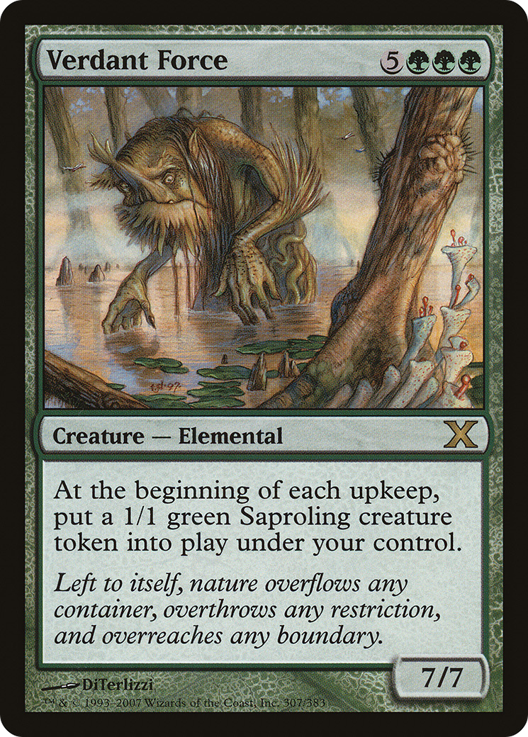 Verdant Force (10E-307) (Foil)