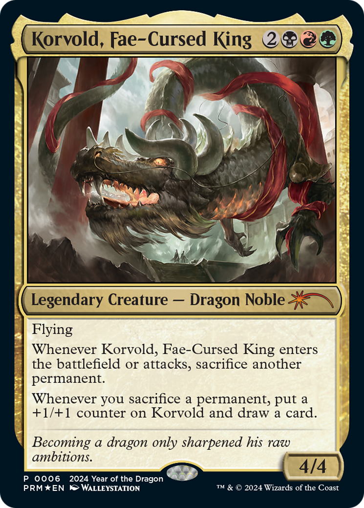 Korvold, Fae-Cursed King (PL24-006) (Foil)
