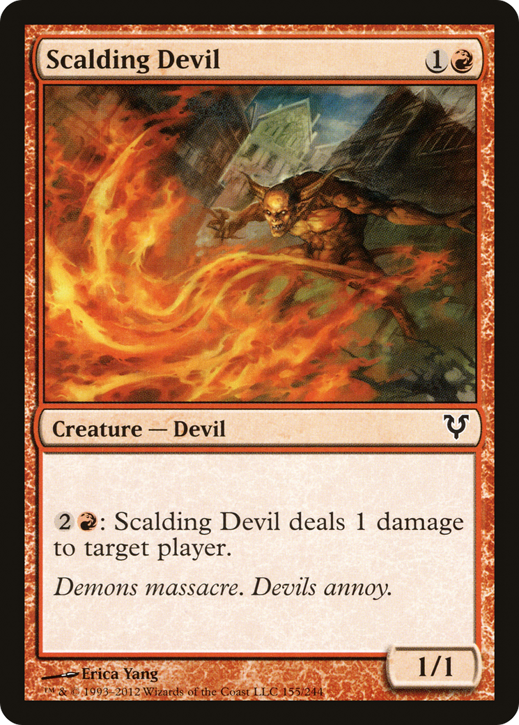 Scalding Devil (AVR-155) (Foil)