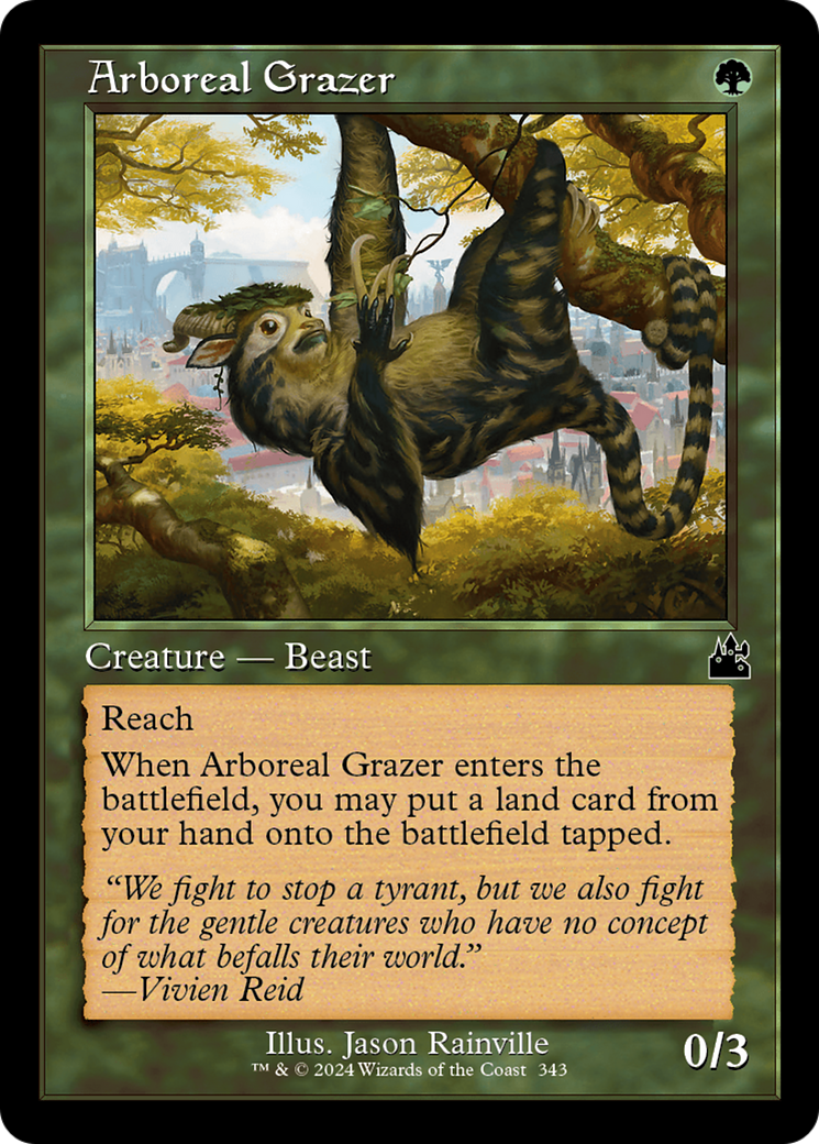 Arboreal Grazer (RVR-343) (Foil)