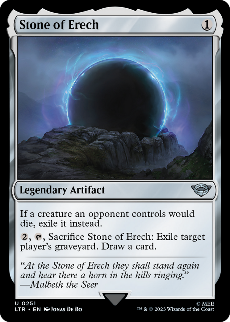 Stone of Erech (LTR-251) (Foil)