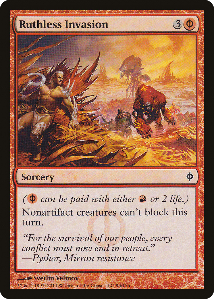 Ruthless Invasion (NPH-093) (Foil)