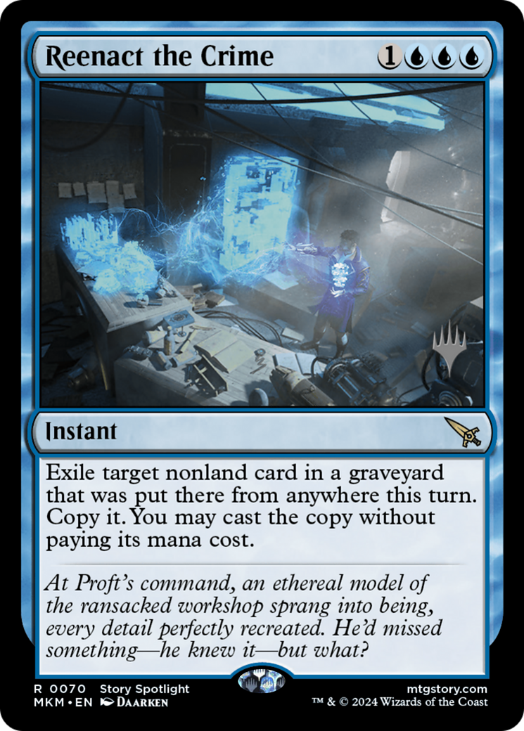Reenact the Crime (PPMKM-70P) (Foil)