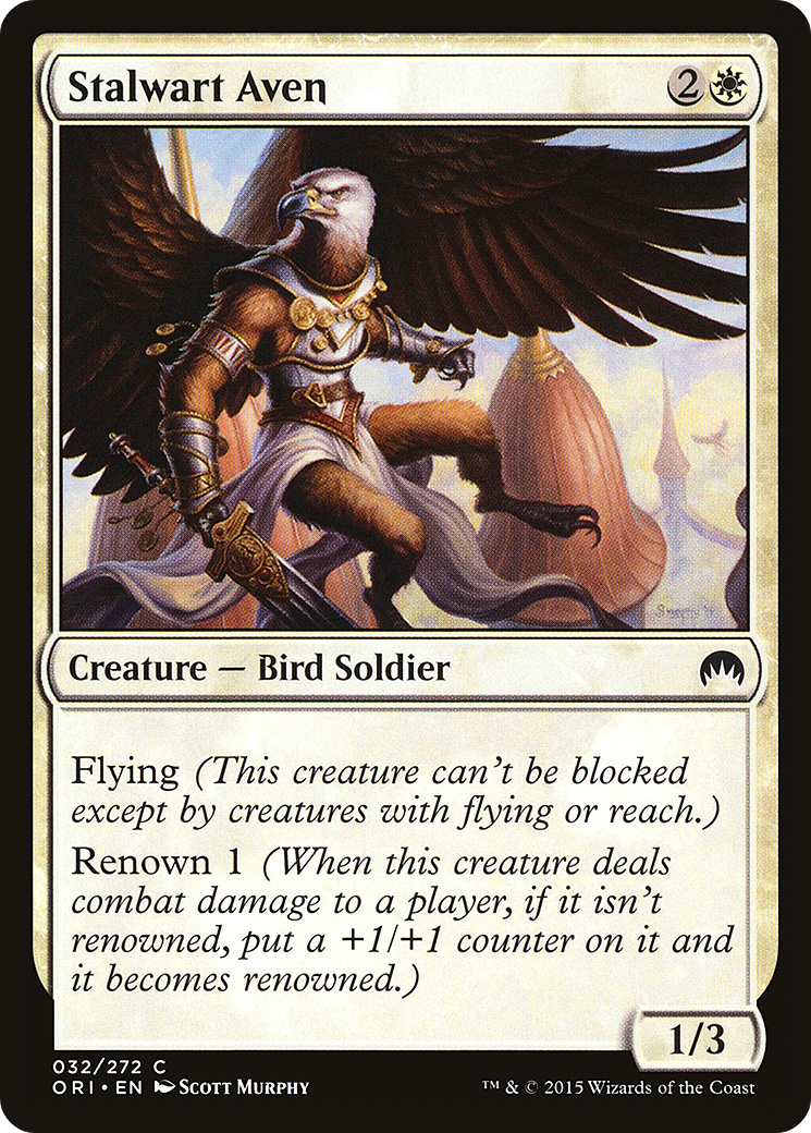 Stalwart Aven (ORI-032) (Foil)