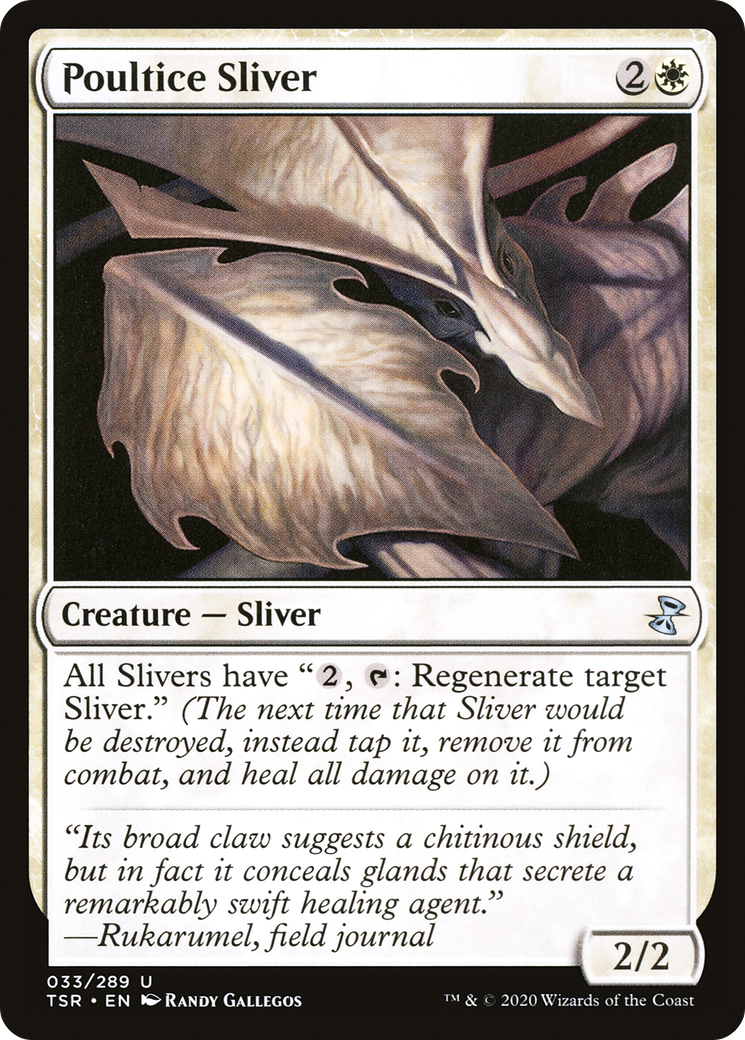 Poultice Sliver (TSR-033) (Foil)