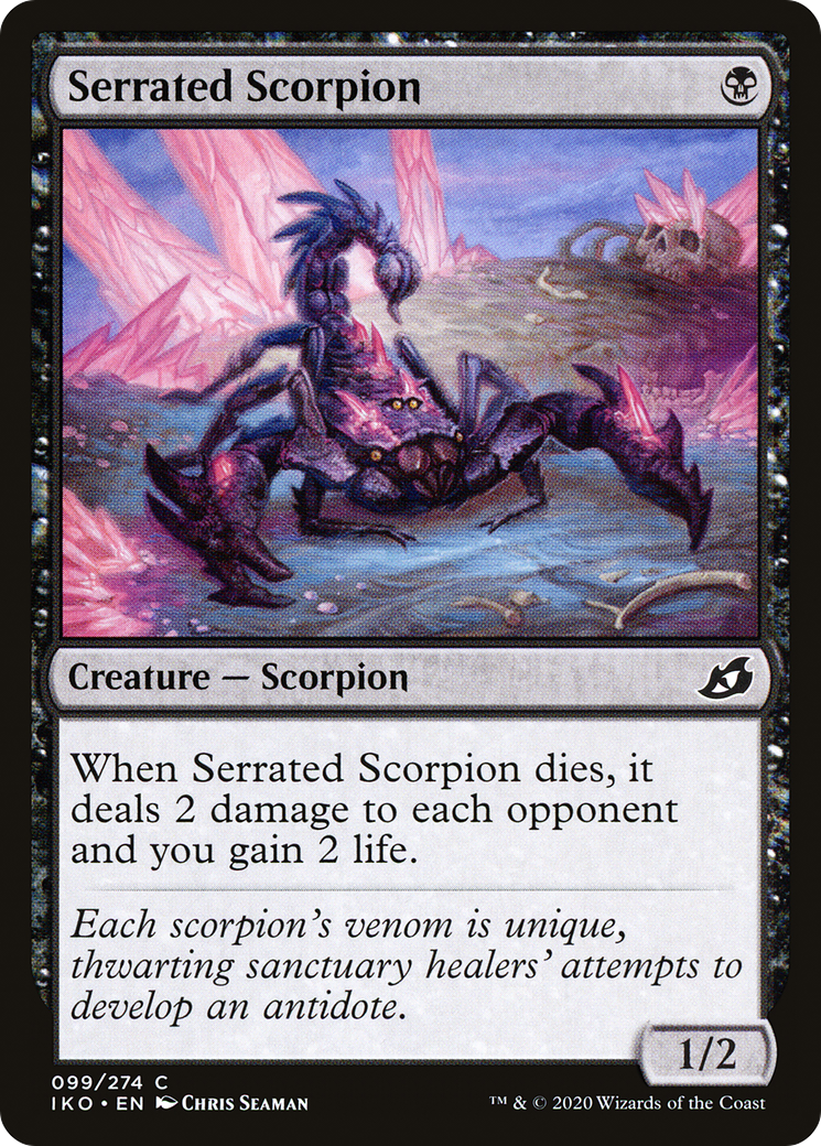 Serrated Scorpion (IKO-099) (Foil)