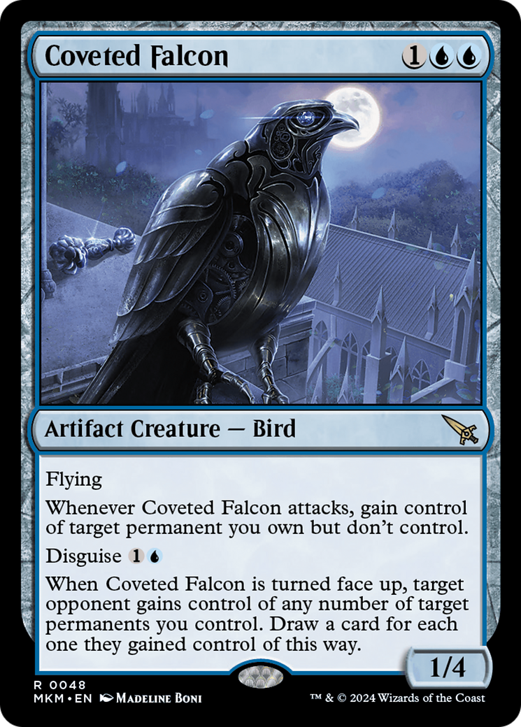 Coveted Falcon (MKM-048) (Foil)