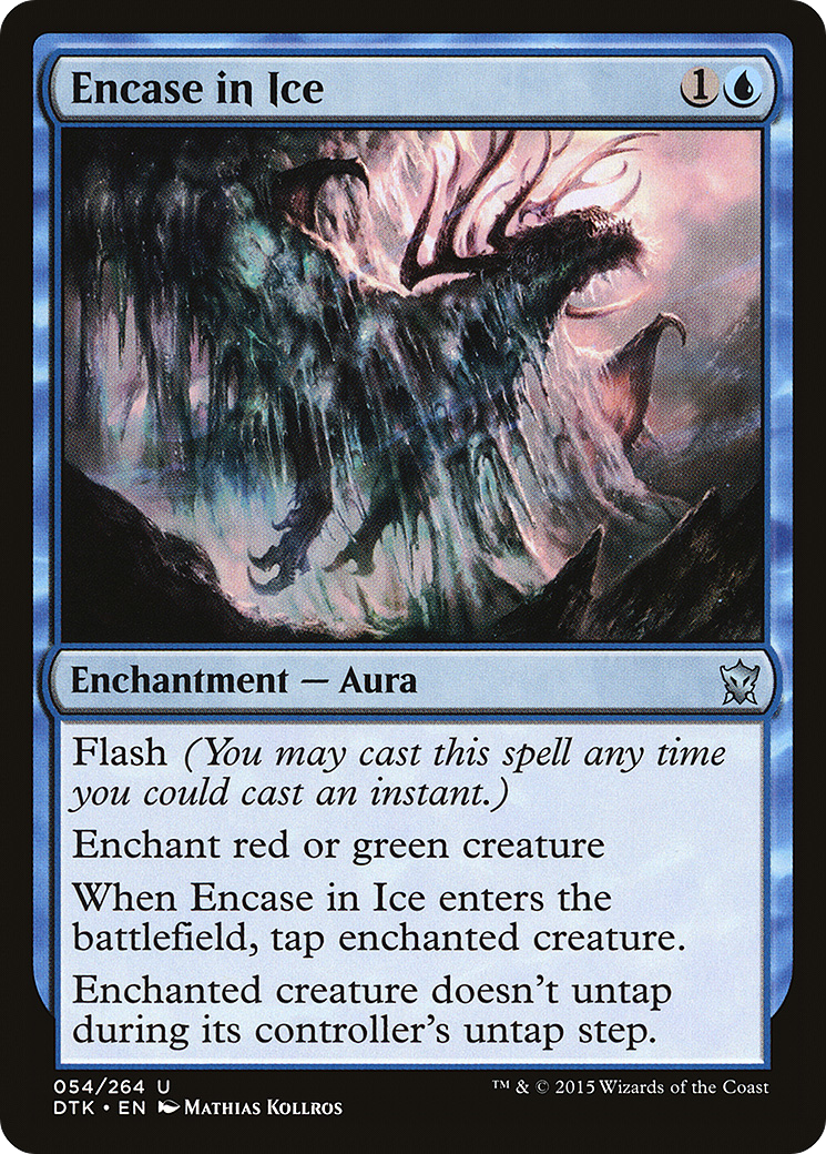 Encase in Ice (DTK-054) (Foil)