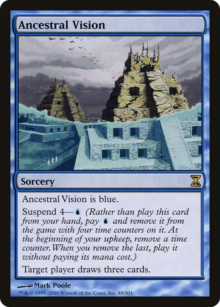 Ancestral Vision (TSP-048) (Foil)