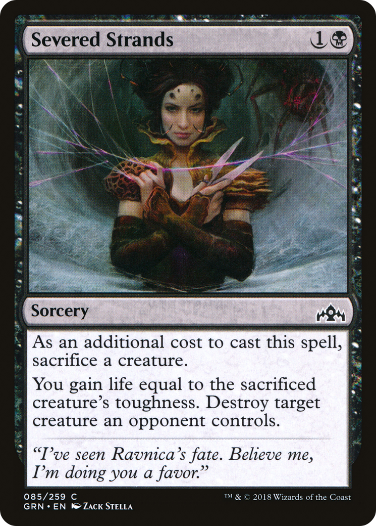 Severed Strands (GRN-085) (Foil)