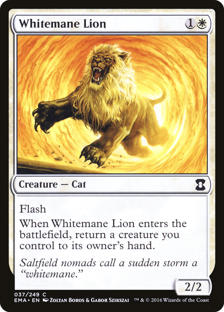 Whitemane Lion (EMA-037)
