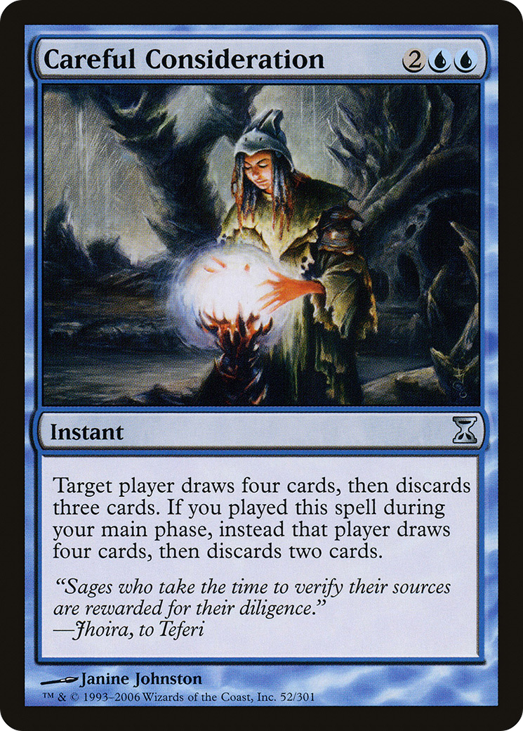 Careful Consideration (TSP-052)