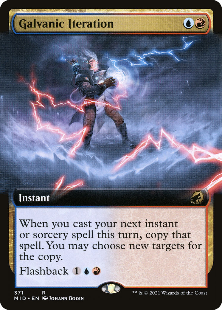 Galvanic Iteration (MID-371) (Extended Art) (Foil)