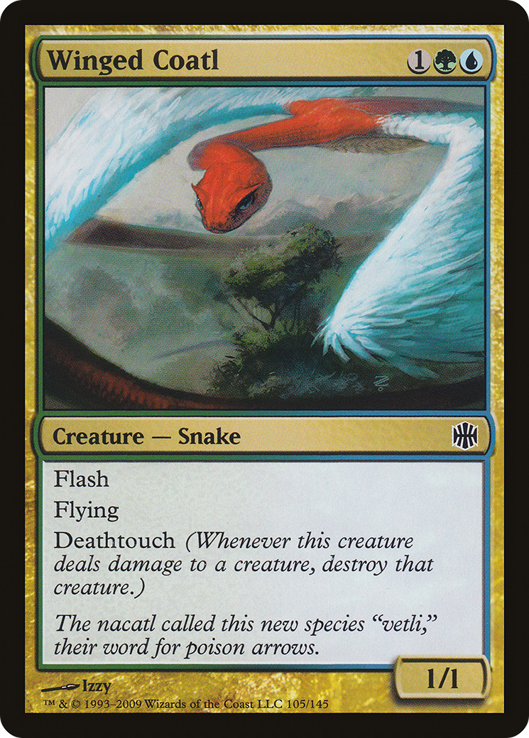 Winged Coatl (ARB-105) (Foil)