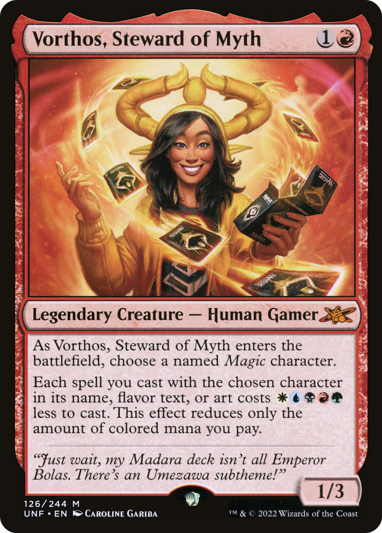 Vorthos, Steward of Myth (UNF-126) (Foil)