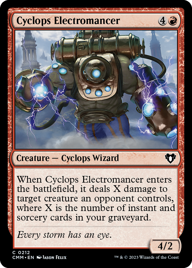 Cyclops Electromancer (CMM-212) (Foil)