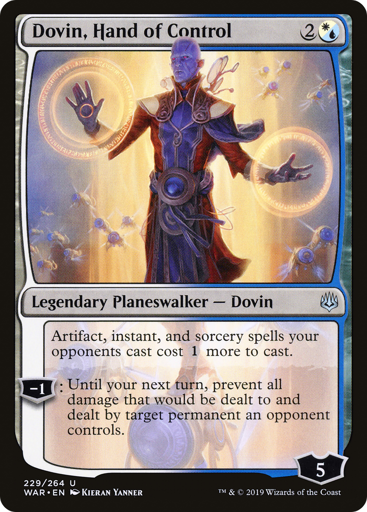 Dovin, Hand of Control (WAR-229) (Foil)