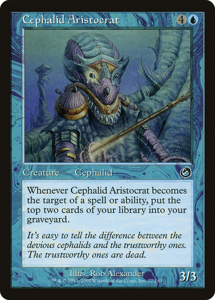 Cephalid Aristocrat (TOR-027) (Foil)