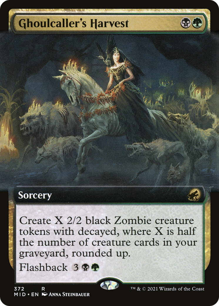 Ghoulcaller's Harvest (MID-372) (Extended Art) (Foil)