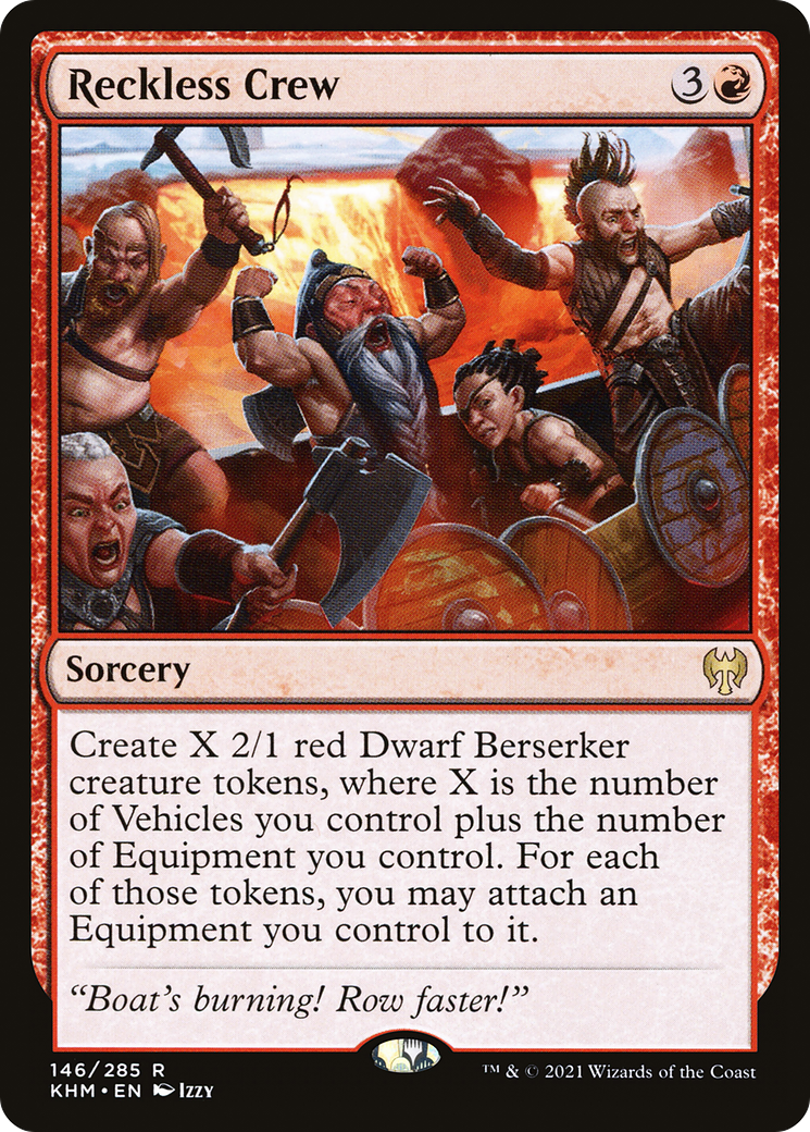 Reckless Crew (KHM-146) (Foil)