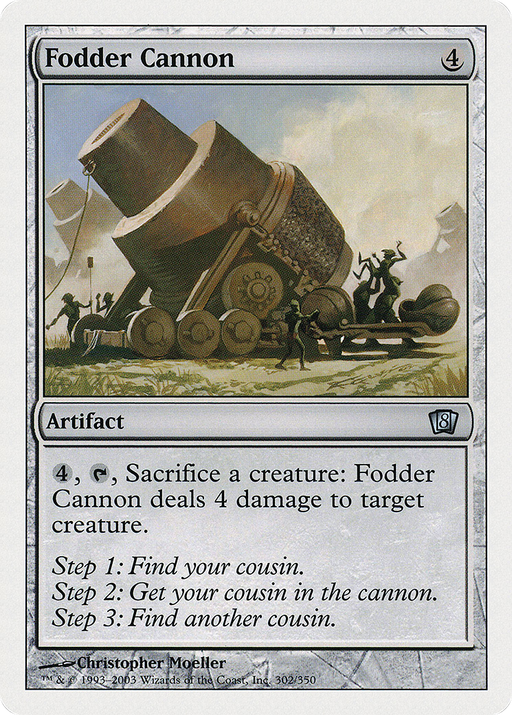 Fodder Cannon (8ED-302) (Foil)