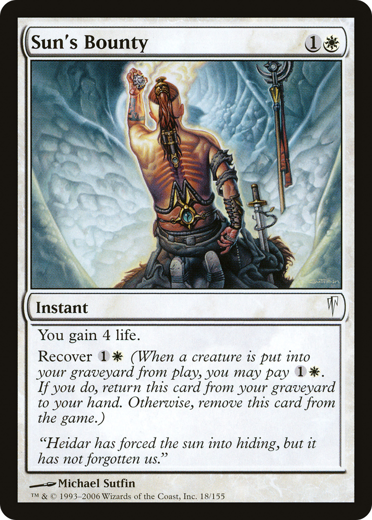 Sun's Bounty (CSP-018) (Foil)