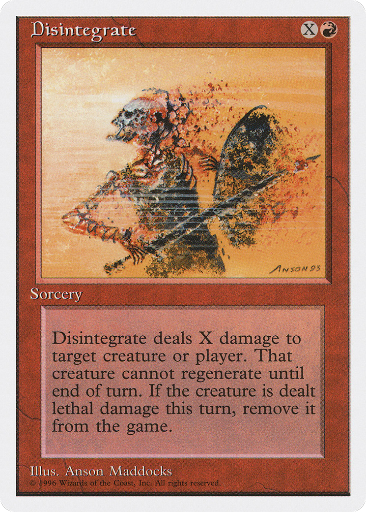 Disintegrate (2PS-031)