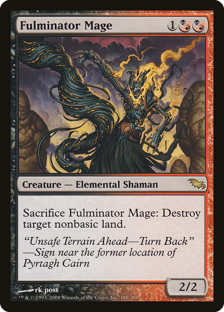 Fulminator Mage (SHM-188) (Foil)