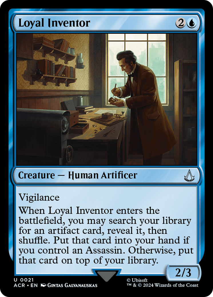 Loyal Inventor (ACR-021) (Foil)