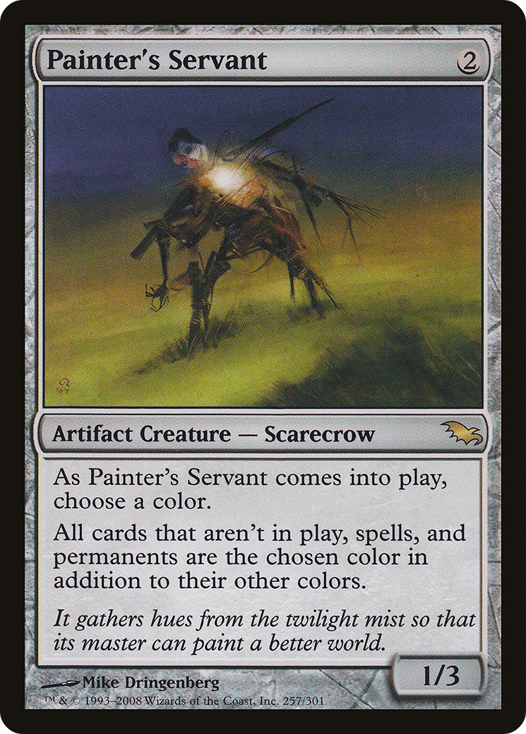 Painter's Servant (SHM-257) (Foil)