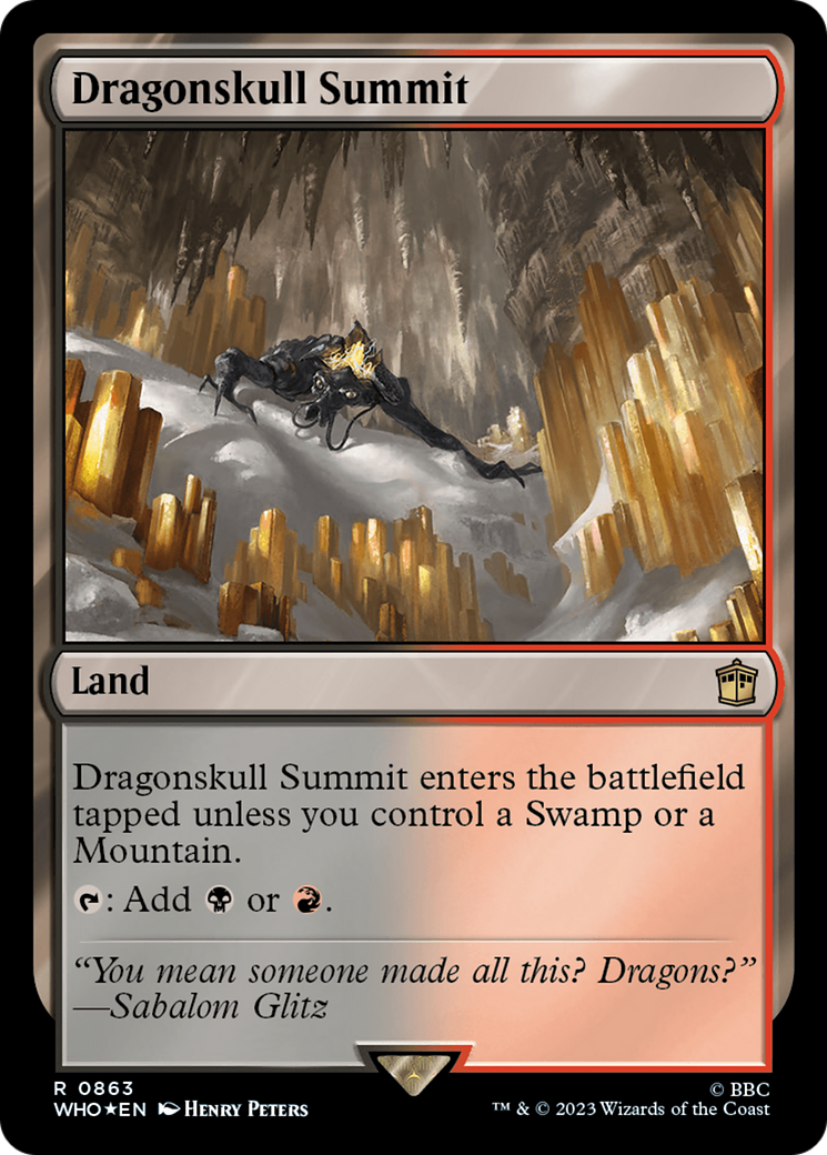 Dragonskull Summit (WHO-863) (Surge Foil)